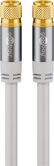 Goobay Cablu Pentru Satelit F-Conector De Sex Masculin - F-Conector De Sex Masculin 2m (70600)