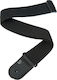 Daddario Polypro Guitar Strap Strap for Guitar Black