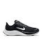 Air Zoom Pegasus 37 Flyease 4E Wide Sport Shoes Running Black / White / Smoke Grey