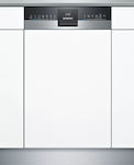 Siemens SR53HS76ME Εντοιχιζόμενο Πλυντήριο Πιάτων με Wi-Fi για 10 Σερβίτσια Π44.8xY81.5εκ. Λευκό