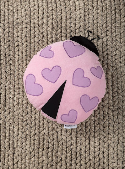 Nima Pernă Decorativă pentru Pătuț Lovebug Roz 40x25cm