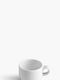Ionia Plus Cană Maro Din porțelan Alb 100ml