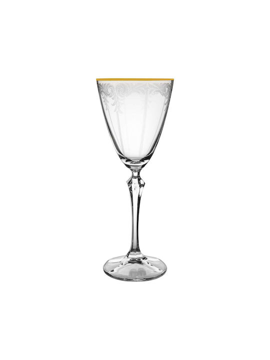 Bohemia Elisabeth Glass for White Wine made of Crystal Goblet 250ml 1pcs