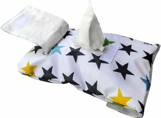 My Bag's Калъф за Бебешки Кърпички Stars 16.5x23см PTSTAWH