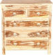 Chest of Drawers of Solid Wood with 5 Drawers 80x40x80cm