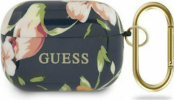 Guess Flower Silicone Case with Keychain Multicolour for Apple AirPods Pro