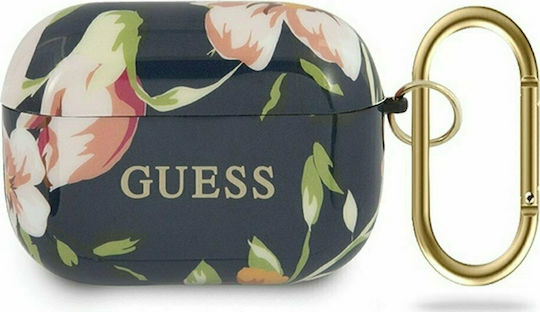 Guess Flower Калъф с кука в Многоцветен цвят за Apple AirPods Pro