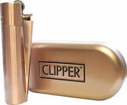 Clipper Feuerzeug Flamme Rose Gold Metall Clipper Feuerzeug Flamme Rose Gold Metall