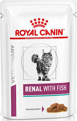 Royal Canin Renal Wet Food for Adult Cat in Pouch with Fish 85gr 3614010