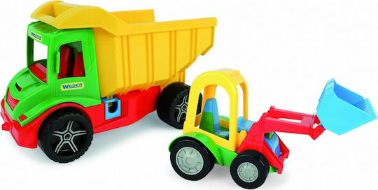 Wader Vehicles Multi Truck Buggy Bulldozer Set Truck