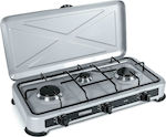 Promis KG300S Countertop Burner Flüssiggas Triple Gray