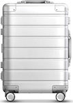 Xiaomi Luggage 20" Cabin Travel Suitcase Hard Silver with 4 Wheels Height 50cm