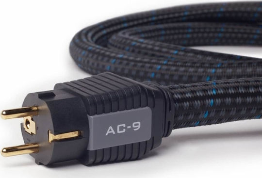 Pangea Audio AC 9 MKII Schuko - IEC C13 Кабел 1.5м Черен