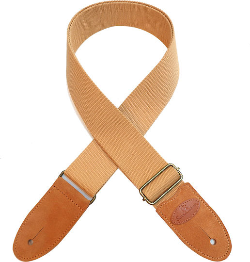 Soundsation CL Cotton Strap Колан за Китара Кафяв