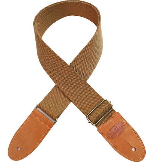 Soundsation CL Cotton Strap Ζώνη για Κιθάρα Καφέ