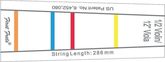 Gewa Βοήθημα Εκμάθησης Fingerboard Marking First Fret