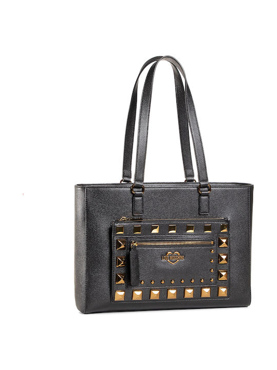 Moschino Women's Shopper Shoulder Bag Black