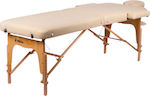 Megafitness Memory 2 Massage Bed 192x70cm Beige