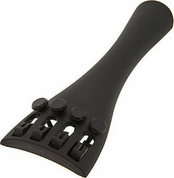 Gewa Violin Tailpiece Light Model Tailpiece in Black Color 3/4