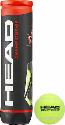 Head Championship Practice Tennis Balls 4pcs