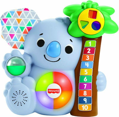 Fisher Price Stacking Toy Linkimals Κοάλα το Αριθμούλι with Music for 9++ Months