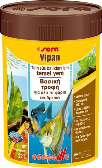 Sera Vipan Tropical Fish Food Flakes 250ml 00150