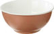 Atmosphera Serving Bowl Round made of Porcelain Terra with Diameter 14cm