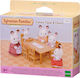 Epoch Toys Family Table & Chairs Sylvanian Families For 3+ Years 100cm