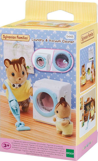 Epoch Toys Laundry & Vacuum Cleaner Sylvanian Families για 3+ Ετών 6εκ. (Διάφορα Σχέδια)