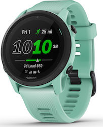 Garmin Forerunner 745 44mm Αδιάβροχο Smartwatch με Παλμογράφο (Neo Tropic)