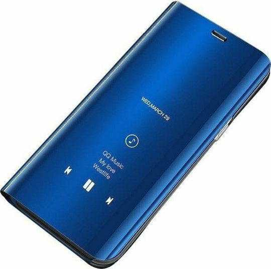 Clear View Book Πλαστικό Μπλε (Xiaomi Mi 10 Lite)