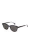 Gigi Barcelona Bowie Unisex Sunglasses with Gray Plastic Frame and Gray Lens 6535/4
