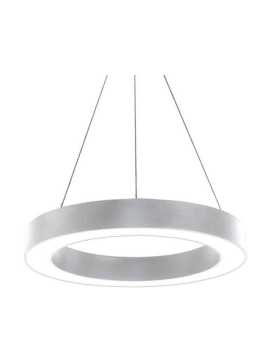 Atman Siena Pendant Light LED with Cold White Light Silver