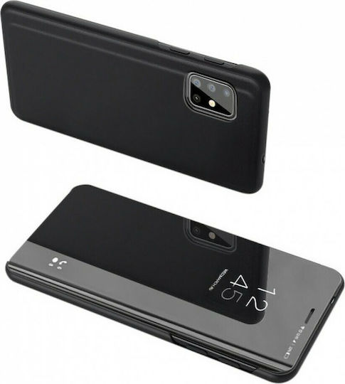 Powertech Book Plastic Negru (Galaxy S20)
