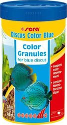 Sera Discus Color Blue Tropical Fish Food Granules with Spirulina 250ml