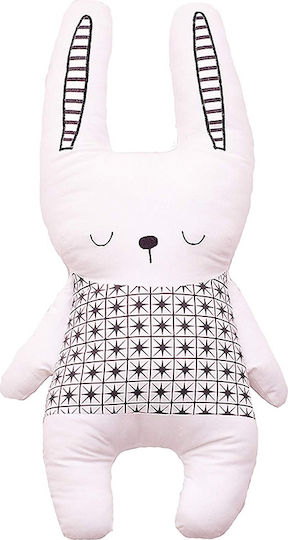 Bizzi Growin Dekokissen für Wiege Little Dreamer Rabbit Ecru 25x40cm