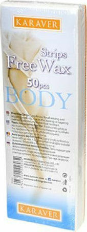 Karaver Free Wax Лента За Обезкосмяване 50 Бройки