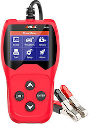 Ancel Digitaler Batterietester mit Krokodilklemmen BA201