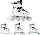 Nils NH10905 Kids Adjustable Inline Rollers White