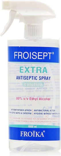 Froika Froisept Extra Hand Antiseptic Spray 1000ml Natural