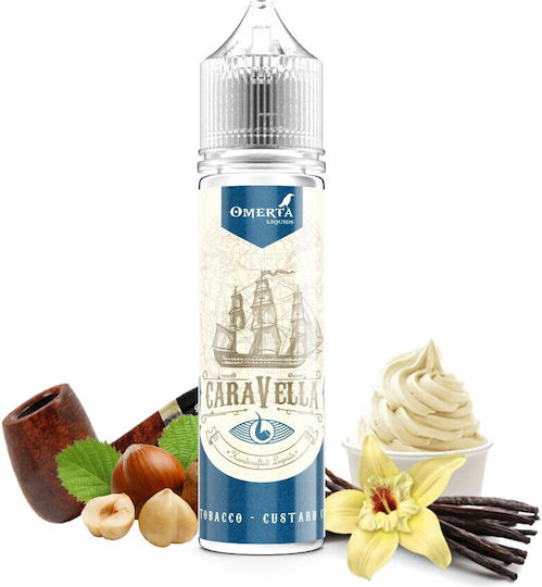 Omerta Ароматен изстрел Caravella Pipe Tobacco Custard Cream 20мл/60мл 1бр