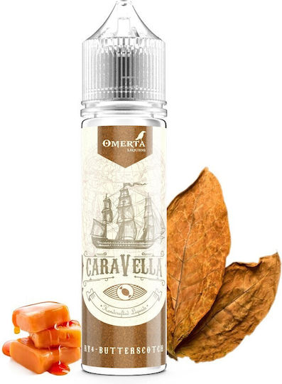 Omerta Shot de aromă Caravella Ry4 Butterscotch 20ml/60ml 1buc