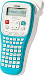 Brother Electronic Portable Label Maker Light Blue