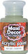 Maxi Decor Acrylic Paint Decoupage Gray 60g 60m...