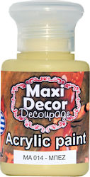 Maxi Decor Acrylic Color Paint Decoupage Beige ...