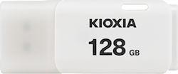Kioxia U202 Hayabusa 128GB USB 2.0 Stick White