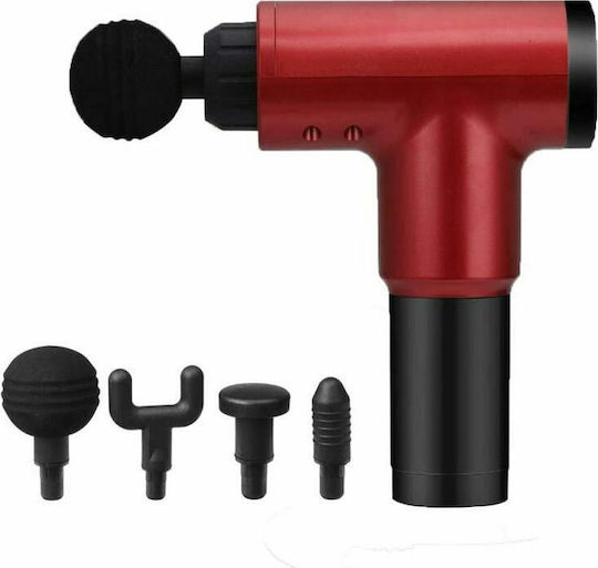 Aria Trade Massage Gun for Legs Body and Hands with Vibration Red