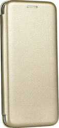 Forcell Elegance Synthetic Leather Book Gold (Galaxy Note 20)