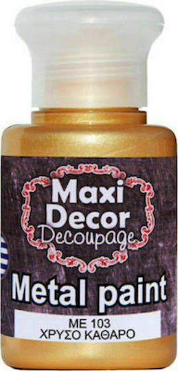 Maxi Decor Metallic Color Paint Decoupage 60ml