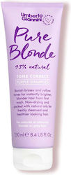 Umberto Giannini Flowerology Violet & Chamomile Flower Blonde Shampoos Shine for Coloured Hair 250ml